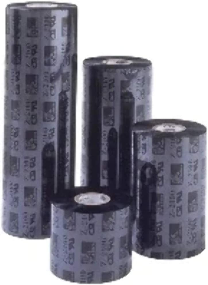 Zebra Resin Ribbon, 4800 110mmx450m, 25mm core, 12/Box, 04800BK11045