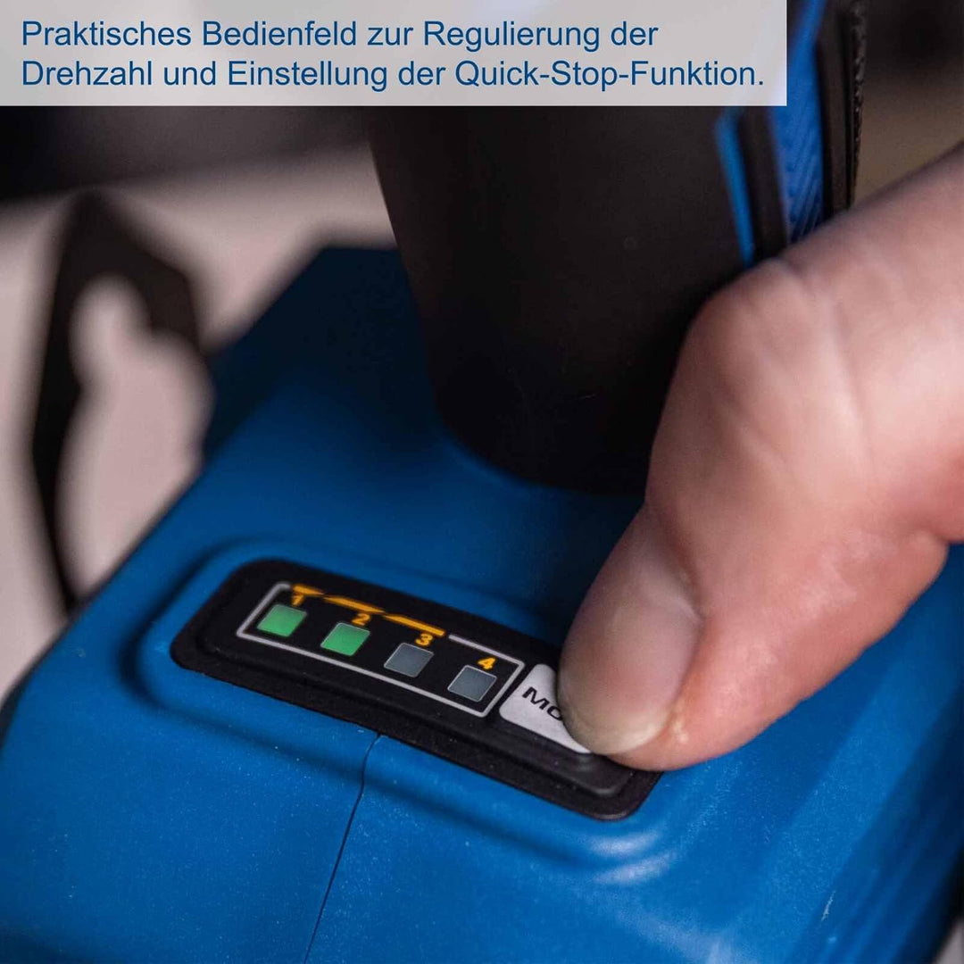 Scheppach Akku Schlagbohrschrauber BC-CD70SC-X mit starken 70Nm Drehmoment | Schlagzahl 1800-27000bp