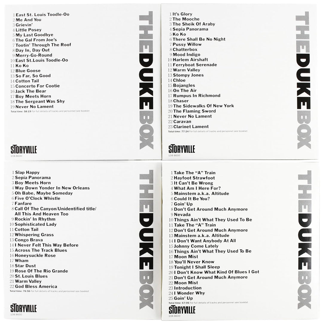 The Duke Box, Audio-CD