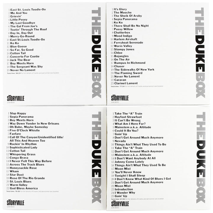 The Duke Box, Audio-CD
