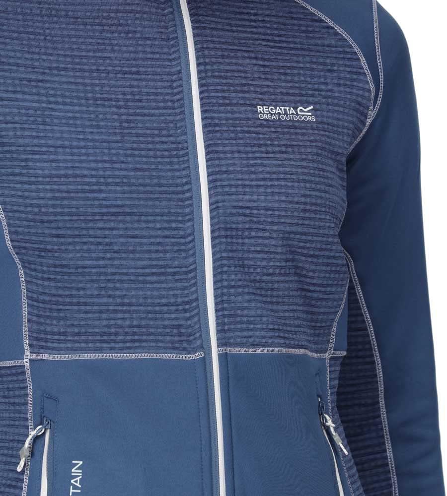 Regatta Yare VII Softshelljacke für Damen dünn, leicht und atmungsaktiv 36 Blau, 36 Blau