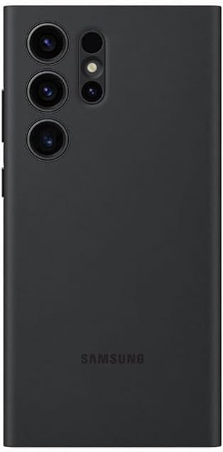 Samsung Smart View Wallet Smartphone Case EF-ZS918 für Galaxy S23 Ultra, Handy-Hülle, Kartenfach, Si