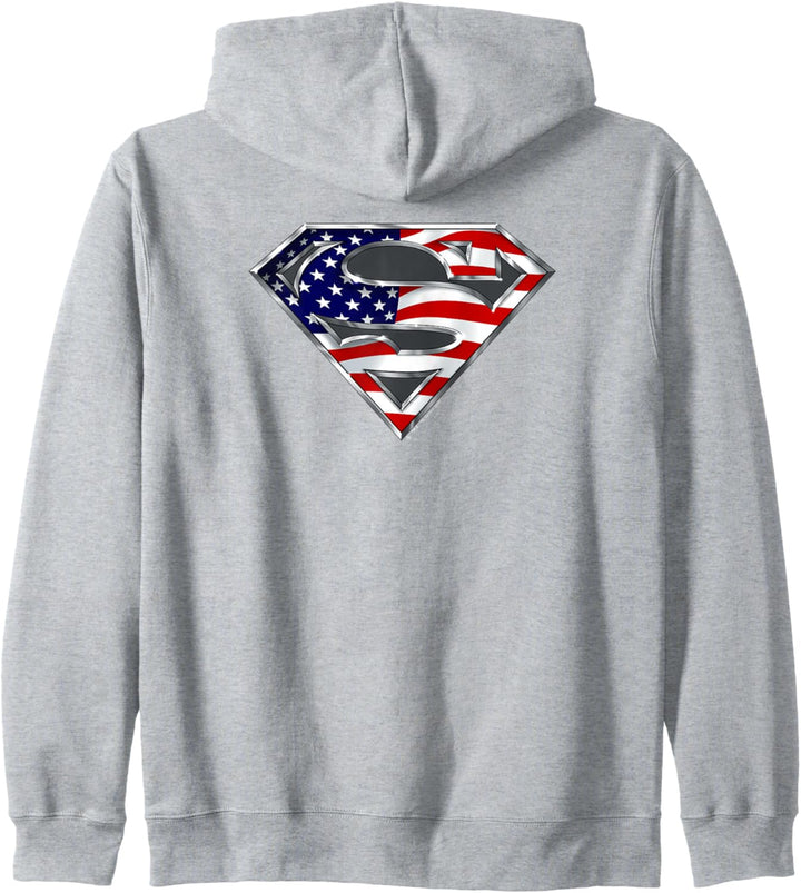 Superman All-American Solid Shield Kapuzenjacke