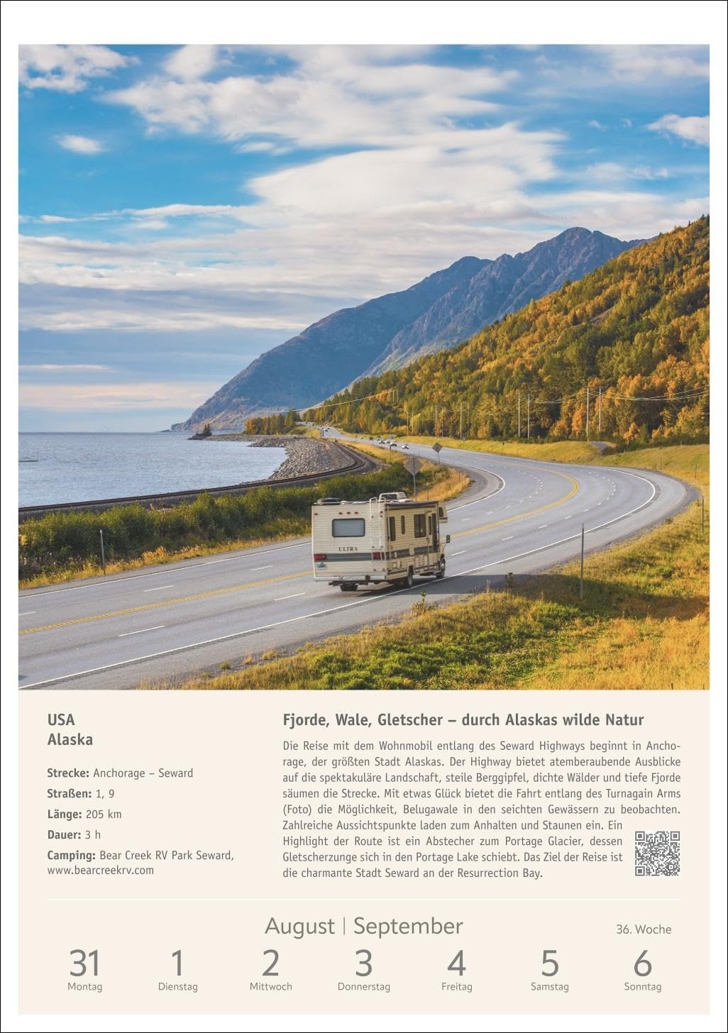 Campinglust Wochen-Kulturkalender 2026 - 53 unvergessliche Touren: Wochenkalender für alle Reise- un