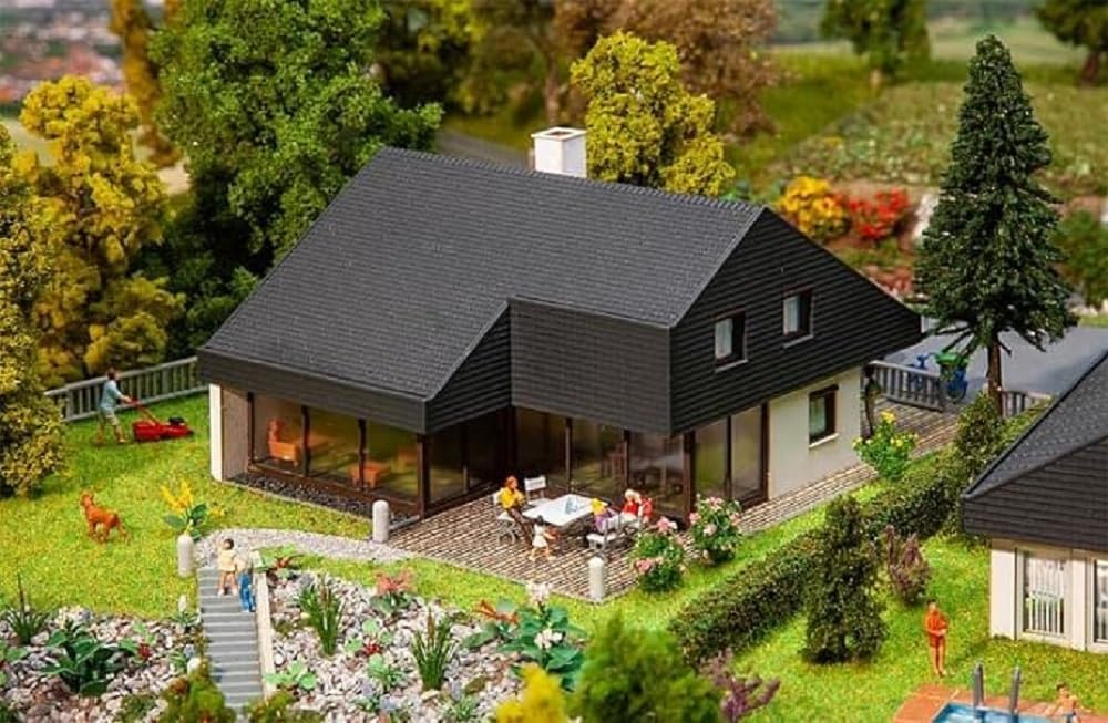 Faller FA130643 Architektenhaus mit Plattendach, One Size