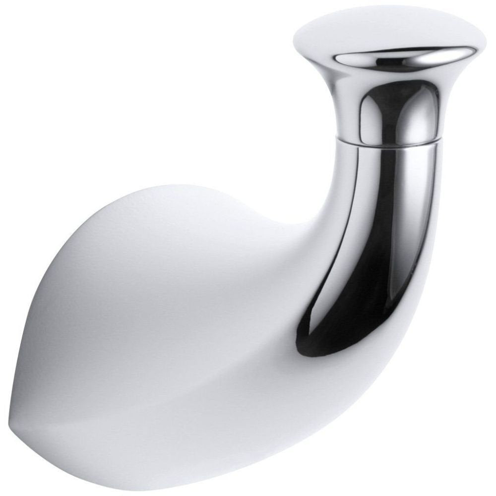 KOHLER Bademantelhaken Alteo, K-37055-CP Poliertes Chrom, Poliertes Chrom