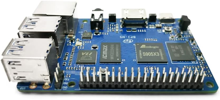 youyeetoo Banana Pi BPI-M5 Amlogic S905X3 Single Board Computer with 4GB RAM and 16G eMMC for AIOT S