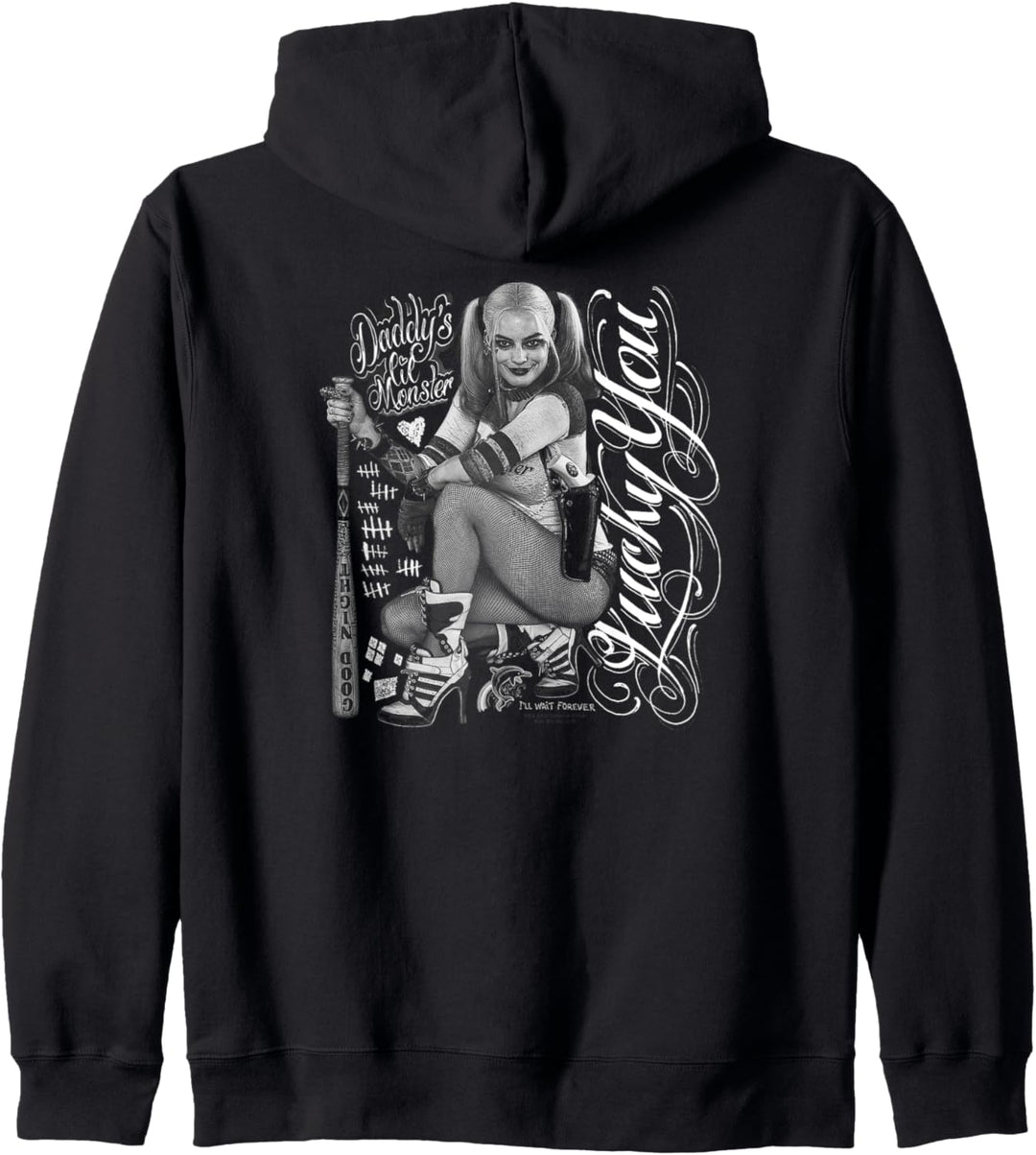 Suicide Squad Harley Quinn Lucky Kapuzenjacke