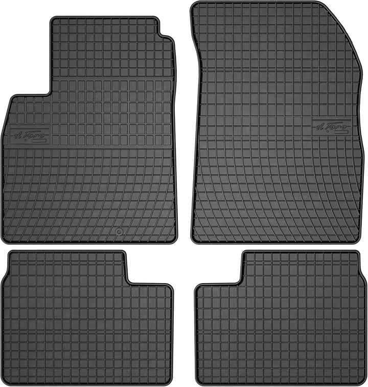 M MOTOS Gummimatten Auto Fussmatte passt für Nissan Micra K13 2010-2016 Verbessern Sie Ihren Reiseko