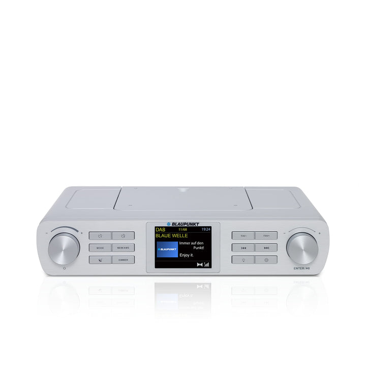 Blaupunkt KRD 100, Bluetooth Küchenradio mit DAB+, Unterbau Radio, DAB Plus, UKW, Multidisplay, Digi