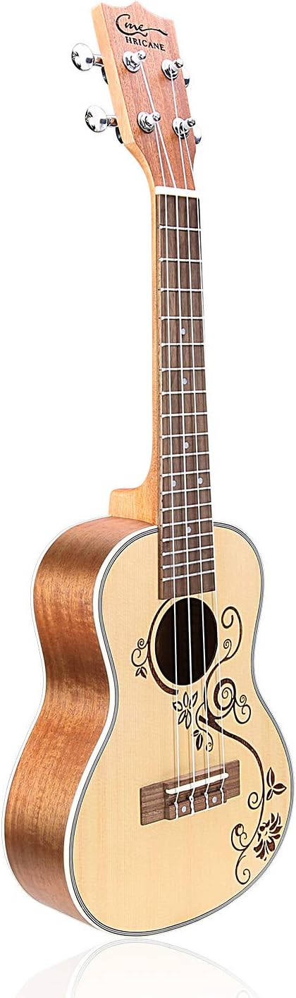 Hricane Ukulele Konzert Ukulele für Kinder Erwachsene Anfänger Starter 23 Zoll Professional Klein uk