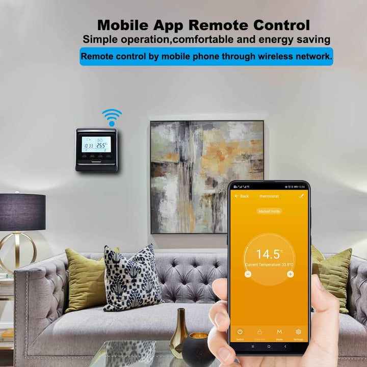 MINCO Home Programmable Tuya Smart WiFi Thermostat Electric Heating Warm Floor Temperature Controlle