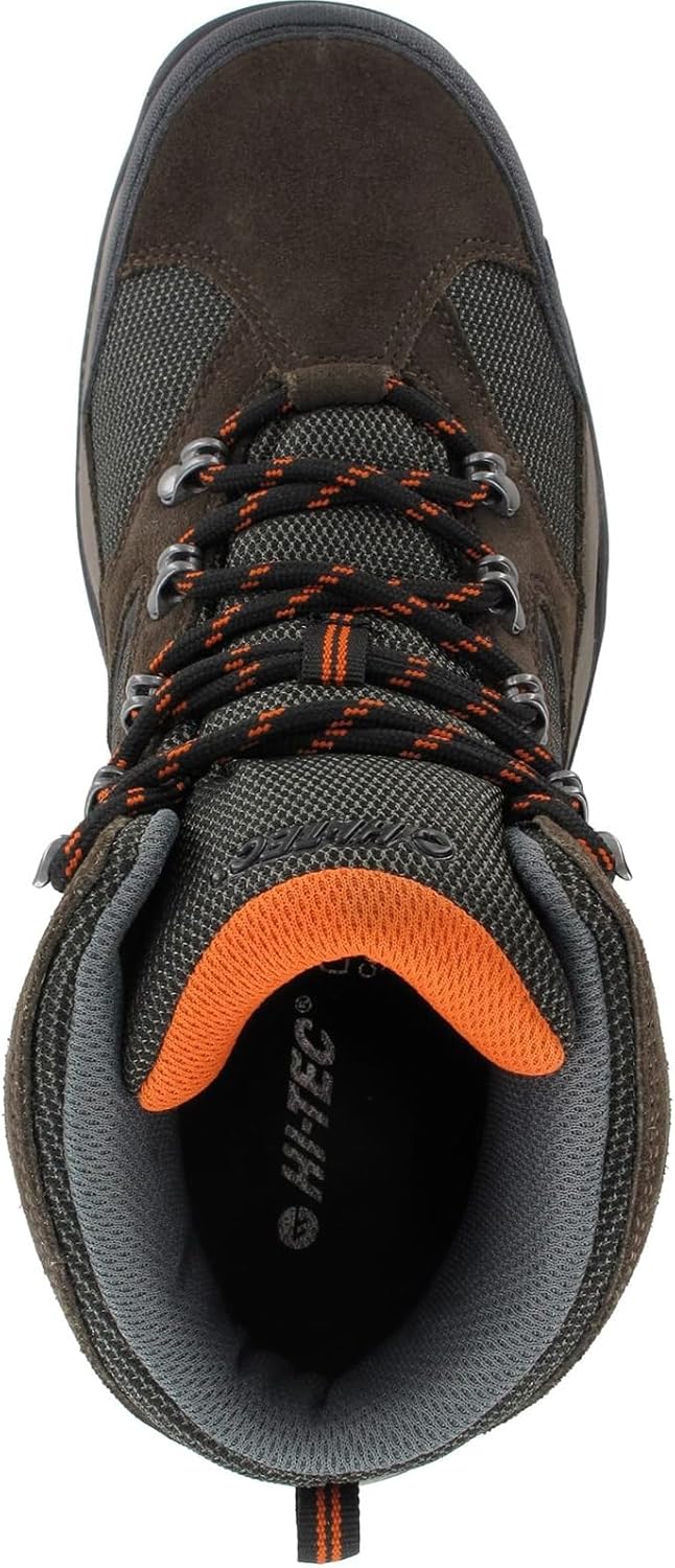 Hi-Tec Storm Wp Herren Walking-Schuh 41 EU Braun Dark Chocolate Dt Taupe Burnt Orange, 41 EU Braun D