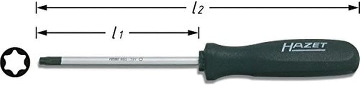 HAZET Schraubendreher Steckschlüssel Schraubendreher 803-T20 TORX trinamic T 20, TORX trinamic T 20