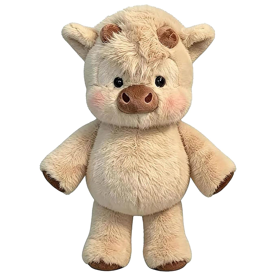 Running Cow Plushs, 45 cm Kuh Kuscheltier, Laufenden Kuscheltier Kuh, Hochlandrind Stofftier Plüscht