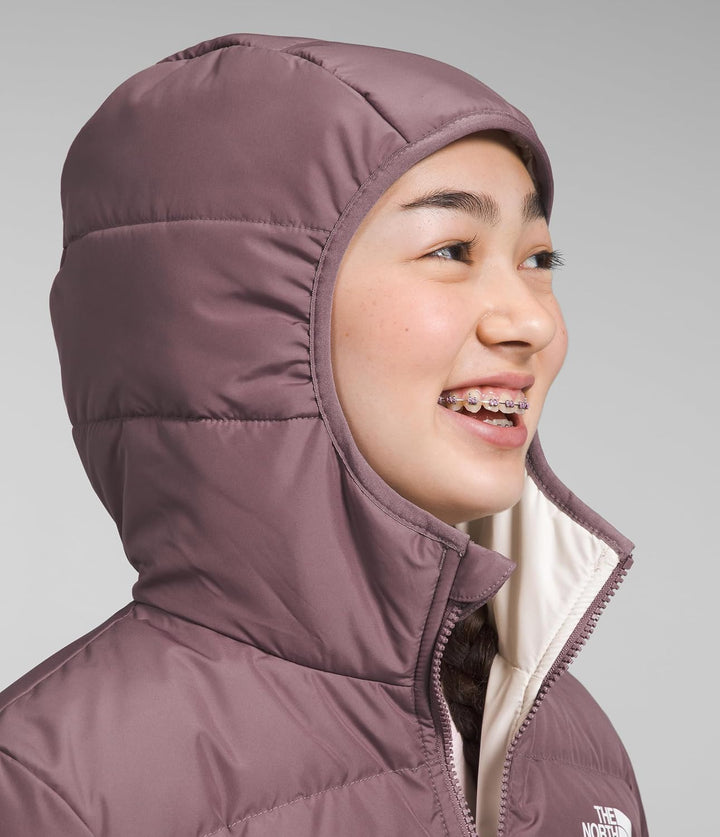 THE NORTH FACE Unisex Kinder Reversible Jacke XXL Fawn Grey, XXL Fawn Grey