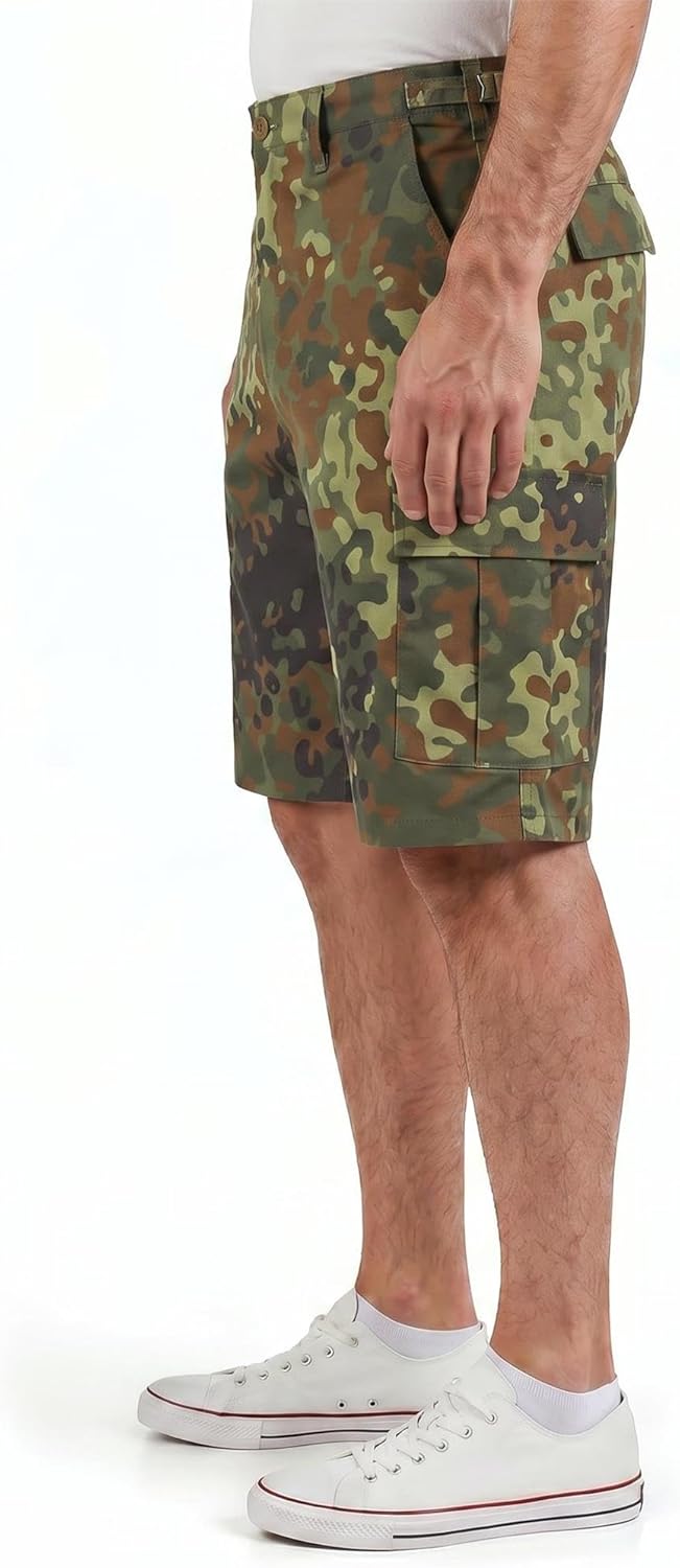 normani US Army Ranger Cargo Bermuda Flecktarn 3XL, Flecktarn 3XL