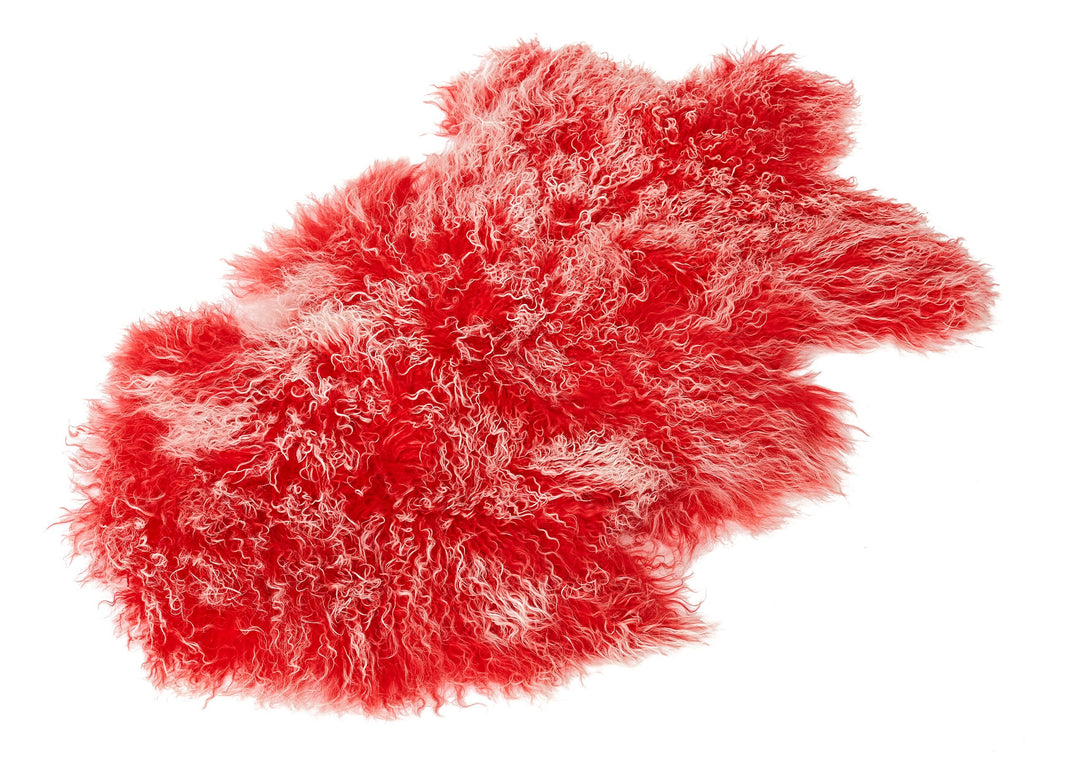 Reissner Lammfelle Naturform Tibetlammfell TP2 100x55cm Farbe rot (Tops) JAY104 Jay104 Rot (Tops), J