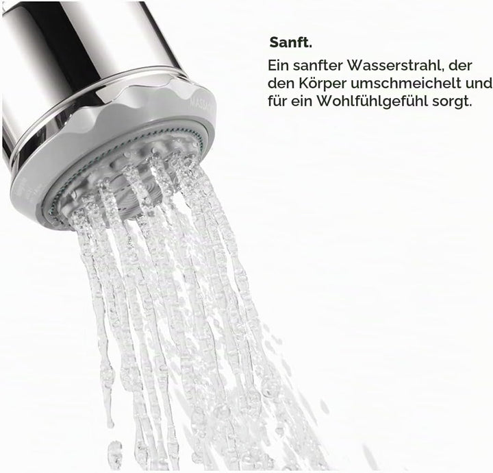 Hansgrohe HG28496001 Clubmaster Showerhead, Chrome, 4.02 x 3.54 x 3.54 inches, Chrome