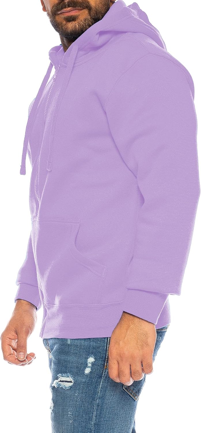 Raff &amp; Taff Herren Zipper Hoodies Kapuzenjacke Sweatjacke Übergangsjacke Jacke Basic Schlicht bis 8X