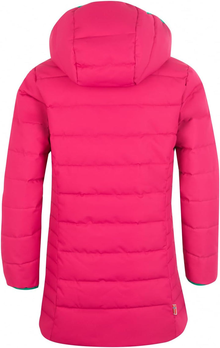 Trollkids Mädchen Wintermantel Winterjacke Stanavanger 92 Pink/Pfauengrün, 92 Pink/Pfauengrün