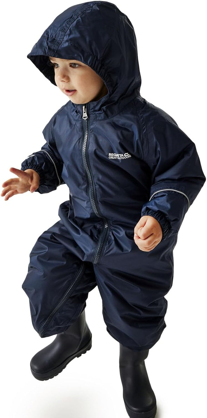 Regatta Unisex Kinder Splosh Iii Wasserdicht und Atmungsaktiv, Isoliert, Leicht, All-in-one Anzug 12