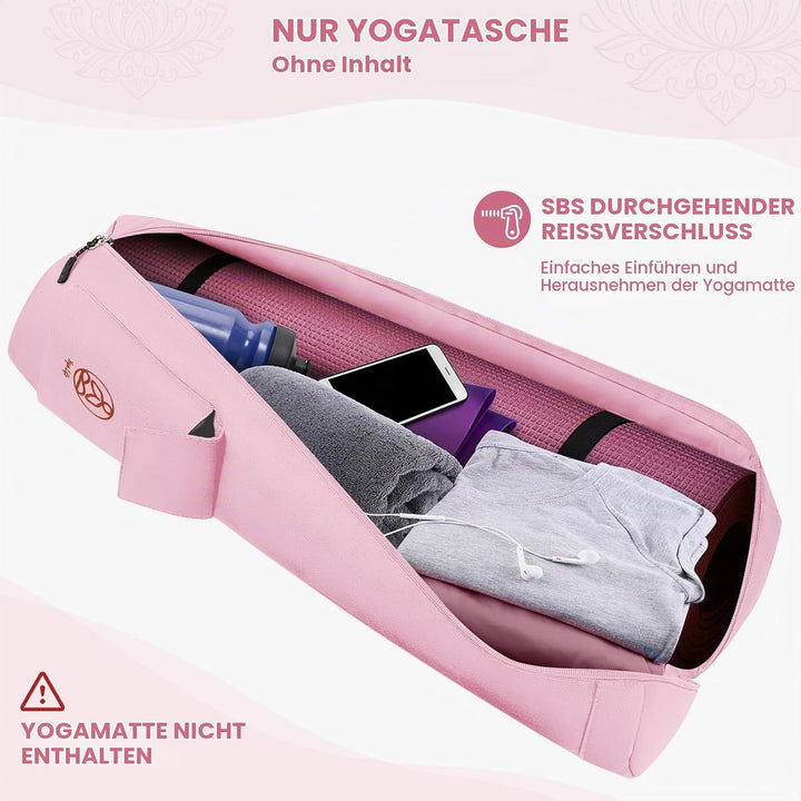 Gonex Yogatasche, Yogamatte Tasche Durchgehender Reissverschluss für Robuste wasserdichte Yogamatten