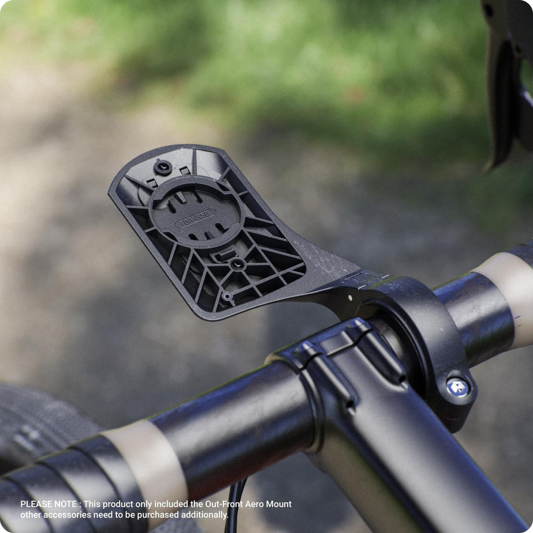 TUSITA Aero Out Front Halterung Kompatibel mit Wahoo ELEMNT ROAM V1 V2 GPS Fahrradcomputer