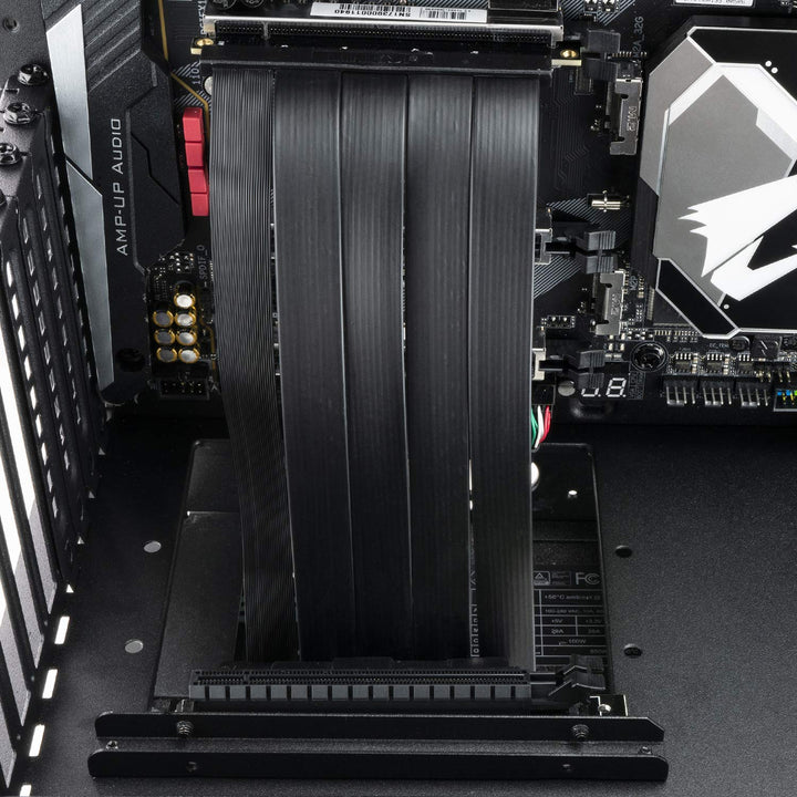 LINKUP - {25cm) 16x Riser Kabel Super Abgeschirmt Schnelle Geschwindigkeit PCI Express Steigleitung