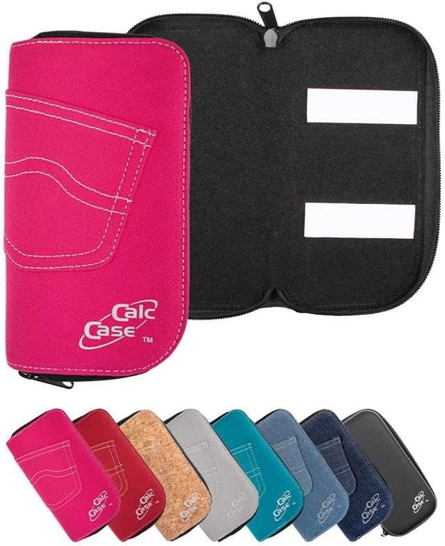Casio FX 991DE X Schulrechner mit CalcCase Schutztasche, Wissenschaftlicher Taschenrechner – ideal f