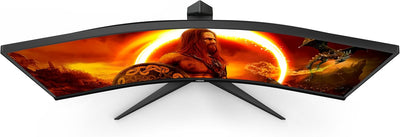 AOC Gaming CU34G2XPD - 34 Zoll WQHD Curved Monitor, 180 Hz, 1ms, FreeSync Premium (3440x1440, HDMI,