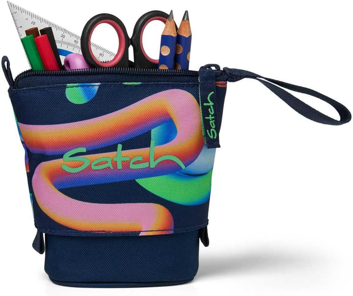 Satch Pack Schulrucksack Set 2tlg. inkl. Pencil Slider (Crazy Twist), Crazy Twist