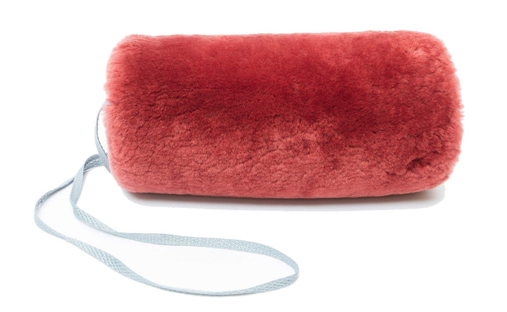 Reissner Lammfelle Engel Muff Lammfell Rot, Rot