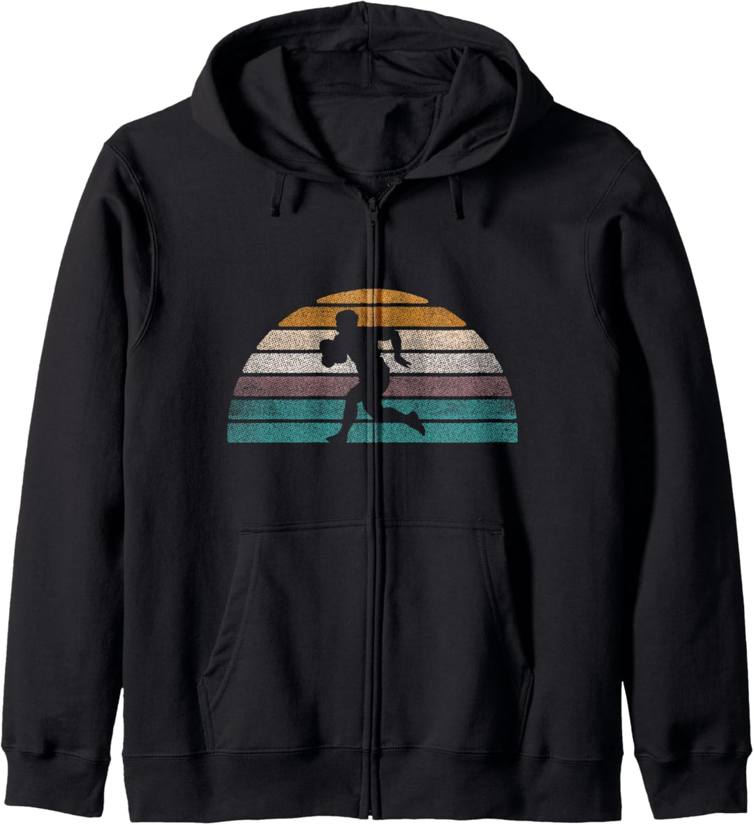 Geschenk für Rugby-Retro-Spieler Kapuzenjacke