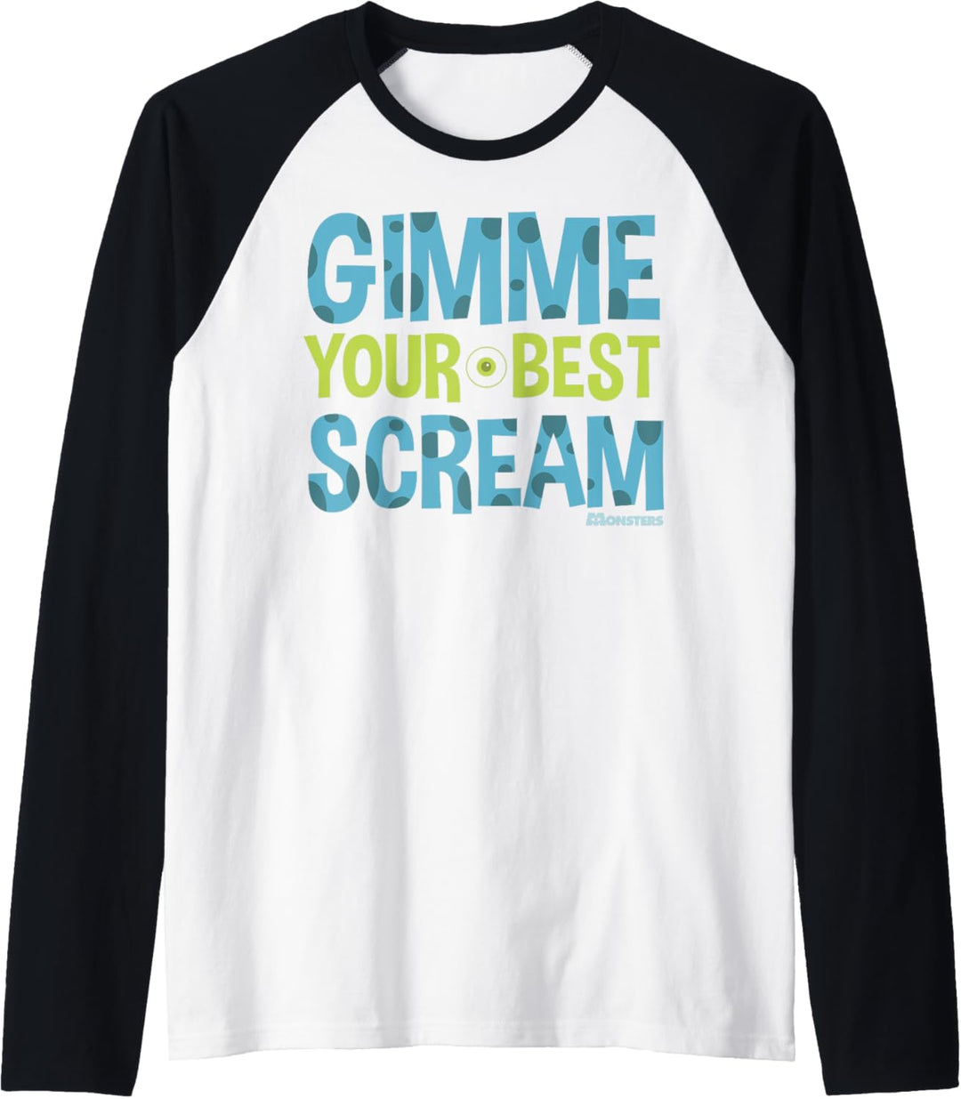 Disney Pixar Monsters University Your Best Scream C1 Raglan