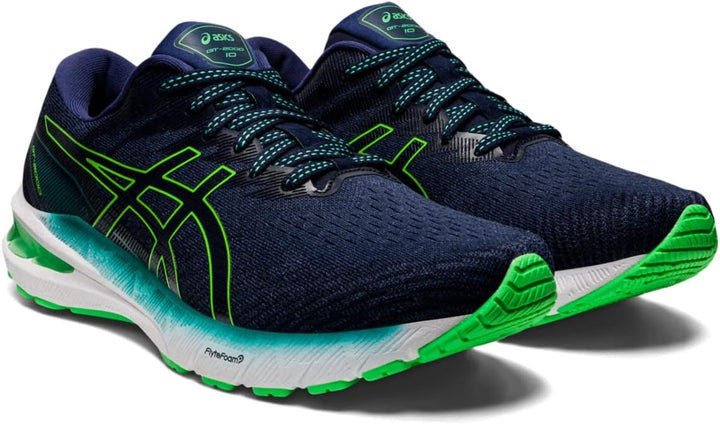 ASICS GT-2000 10 Damen F021 Laufschuh Damen 40.5 EU Deep Ocean New Leaf, 40.5 EU Deep Ocean New Leaf