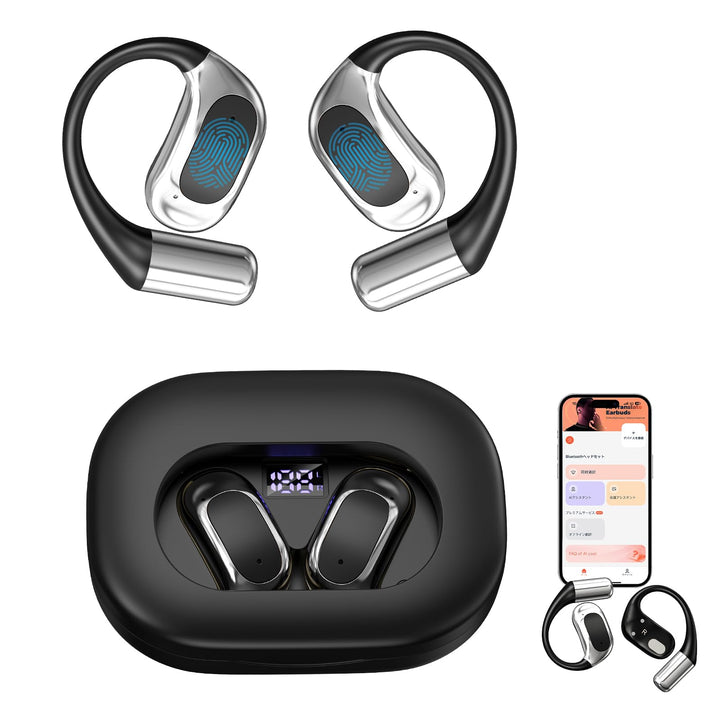 KI Übersetzer Kopfhörer mit Echtzeit Übersetzung, Bluetooth 5.4, HiFi Sound, LED Batteriestandsanzei