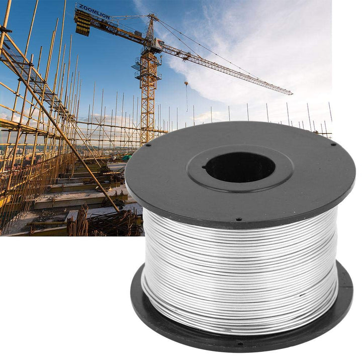 4pcs Stahl Rebar Bindedraht, Edelstahldraht Stahlbindedraht für automatische Rebar Bindemaschine Dra