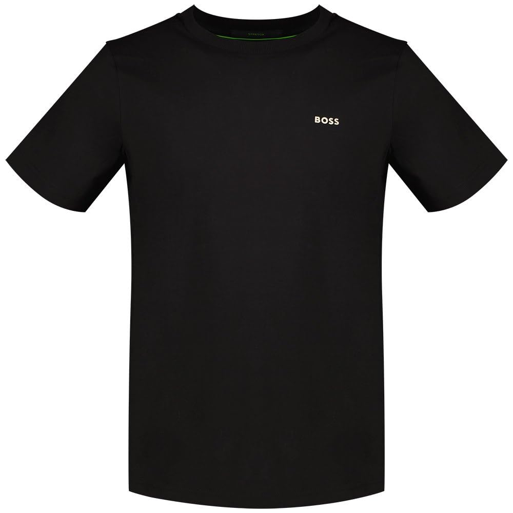 BOSS Herren Plain Short Sleeve Crewneck T-Shirt T-Shirt (1er Pack) M Black5, M Black5