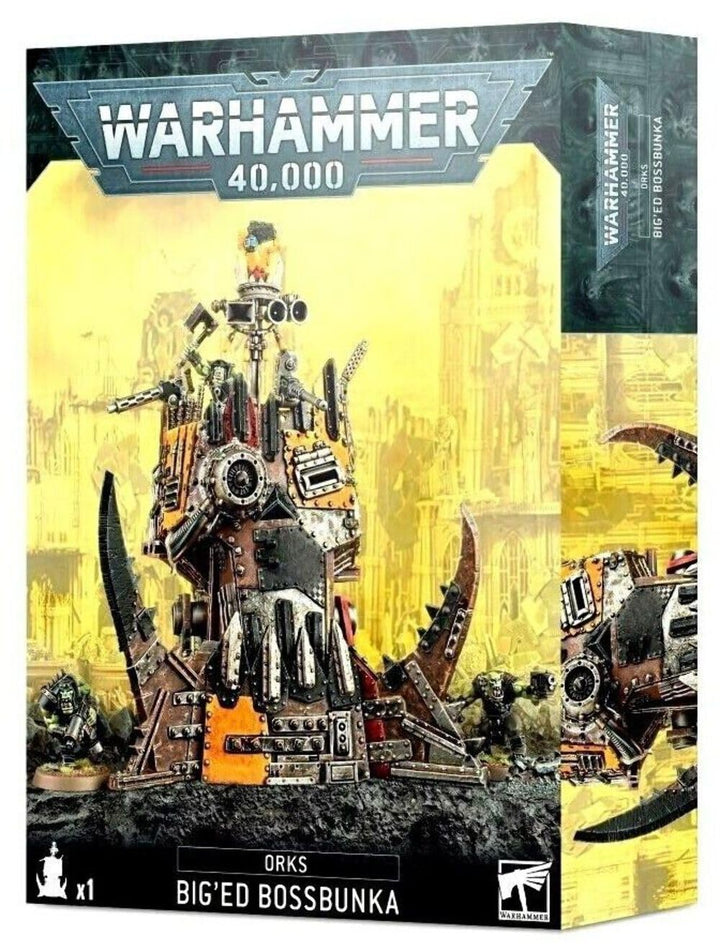 Games Workshop - Warhammer 40.000 - Orks: Big 'Ed Bossbunka, Schwarz