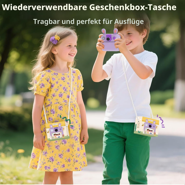 ORGSTA Kinderkamera Sofortbildkamera Digitalkameras Kinder Kameras Personalisierte Spielzeug Geschen