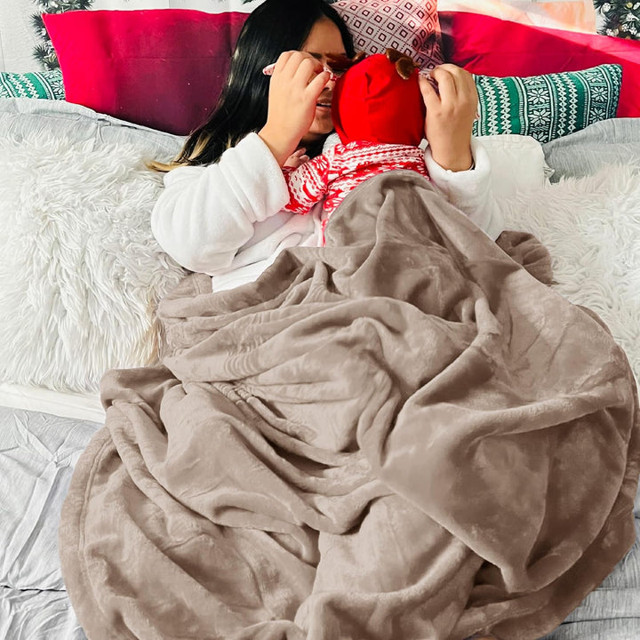 BEDSURE Kuscheldecke Flauschig Decke Fleecedecke - Wohndecke Warm Winter Weich, Sofadecke XXL, Decke