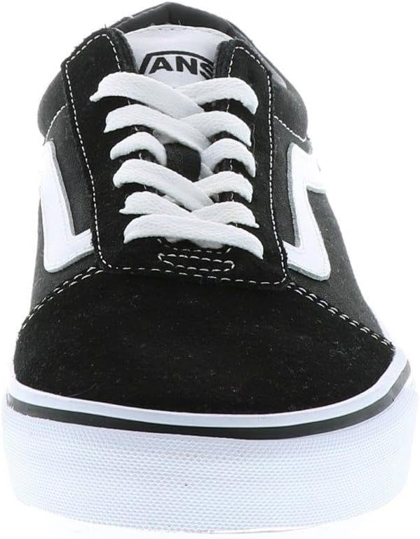 Vans Herren WardSneaker 42.5 EU Black And White, 42.5 EU Black And White