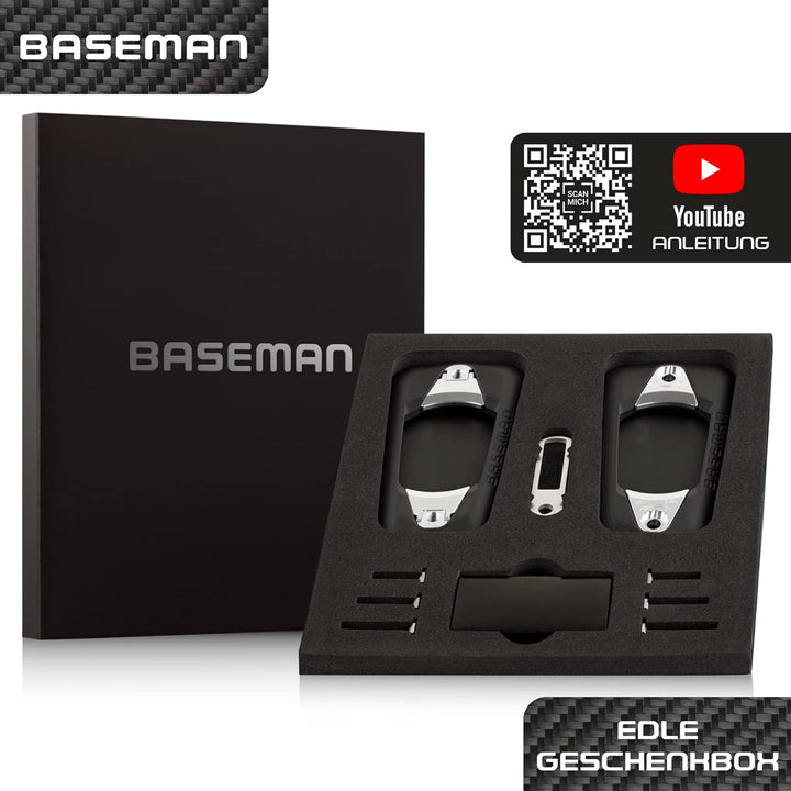 BASEMAN® Key Organizer Carbon – der innovative Schlüssel Organizer ordnet Schlüssel mit Stil und bri