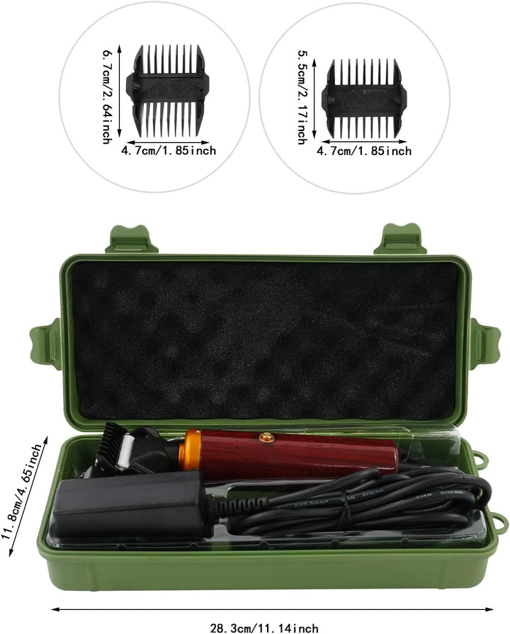 Hundeschermaschine 55W Elektrische Tierpflegeschermaschine, Anti-Langhaarverstopfung – Elektrischer