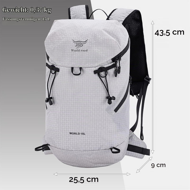 Kimwadalh Wanderrucksack für Damen 15L Trekkingrucksack Kleine Sport Rucksäcke für Radsport, Schule,