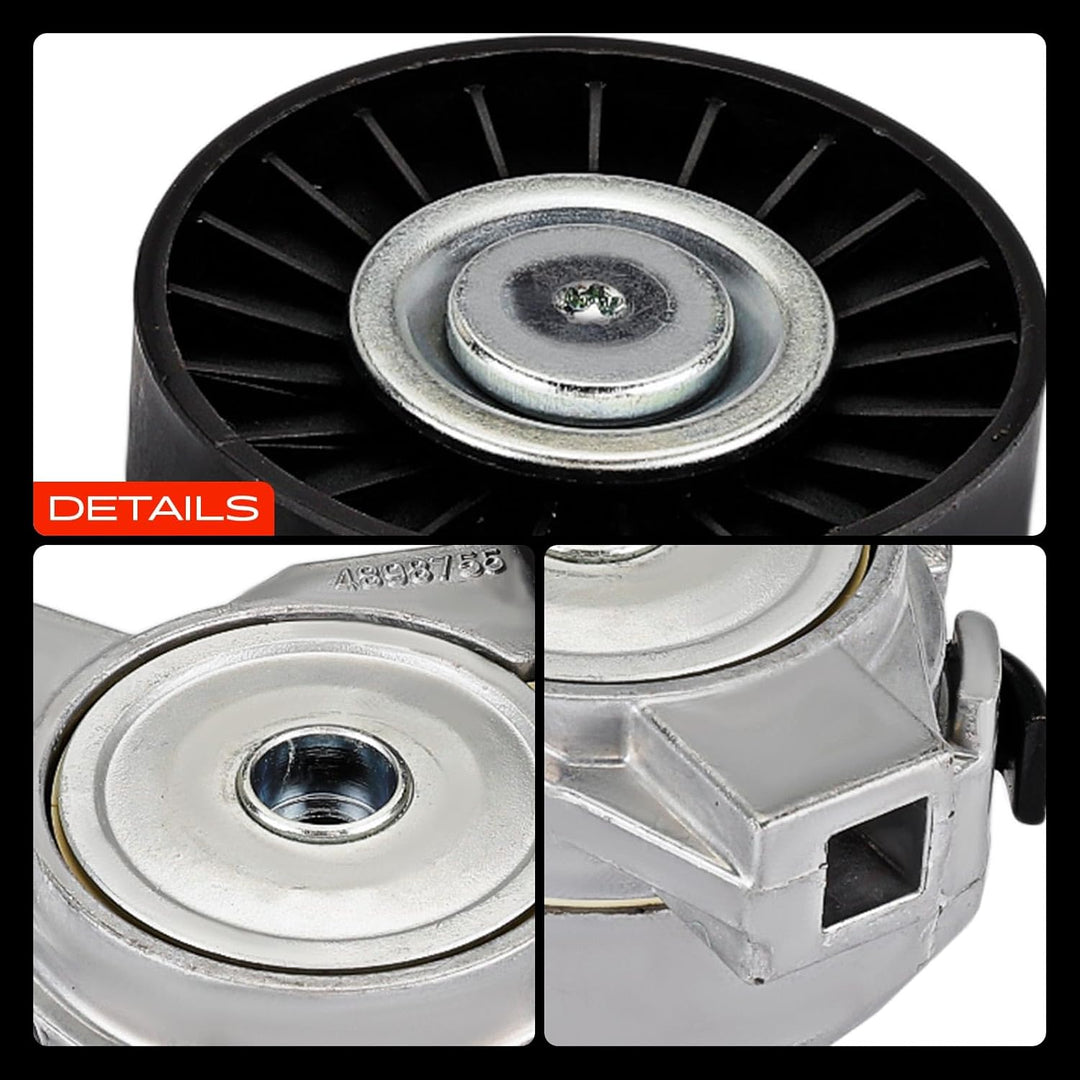 Frankberg 1x Riemenspanner Spannrolle Kompatibel mit 9-3 Cabriolet YS3D 2.0L 2.3L Benzin 1998-2003 9