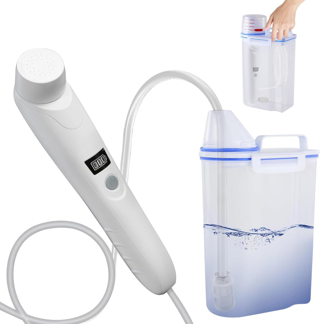 Tragbares bidet Elektrisches Bidet-Reise-Bidet Reise Bidet Handbrause mit 3 L Wassertank für Toilett
