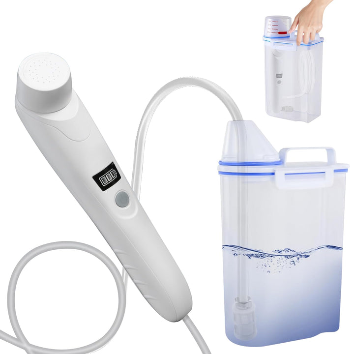 Tragbares bidet Elektrisches Bidet-Reise-Bidet Reise Bidet Handbrause mit 3 L Wassertank für Toilett
