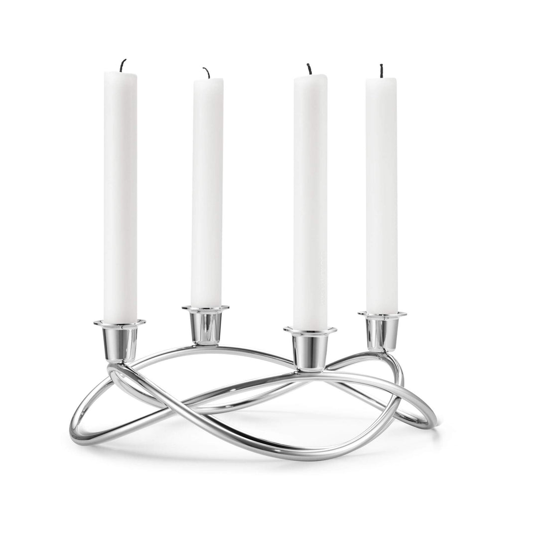 Georg Jensen Season Edelstahl-Kerzenständer